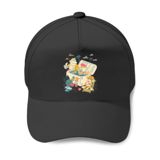Discover Tropical Heatwave Baseball Caps