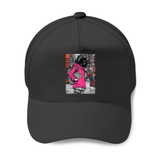 Discover Squid Cosplay Triangle Masked Man In The City 1 Baseball Caps