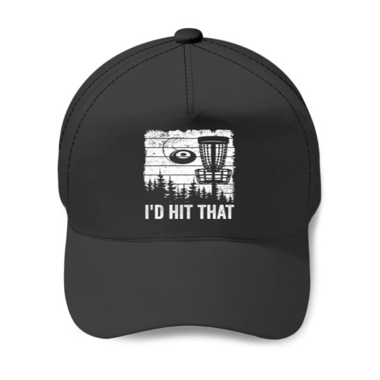 Discover ID Hit That Disc Golf Basket Player Disc Golf Baseball Caps
