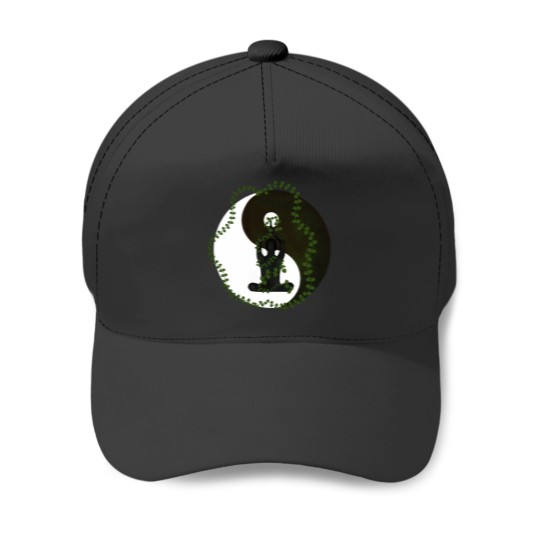 Discover Yoga Meditation Mindfulness Themed Design Baseball Caps