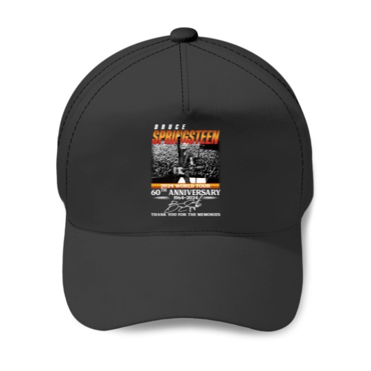 Discover Bruce Springsteen 2024 Tour Baseball Caps, Bruce Springsteen 60th Anniversary