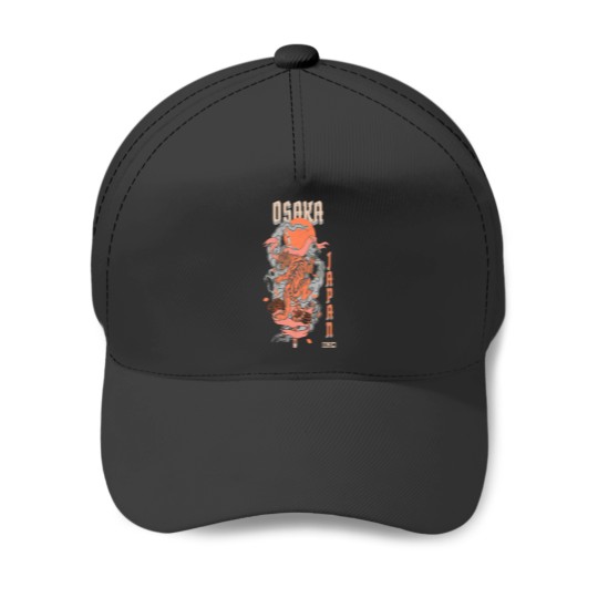Discover Osaka Japan Tattoo-Themed Shirt Design 3088 Baseball Caps