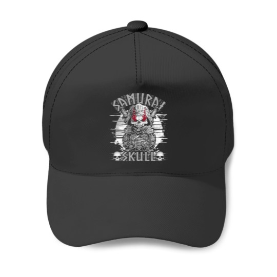 Discover Spirit Of The Samurai Skull   Funny Quotes Baseball Caps