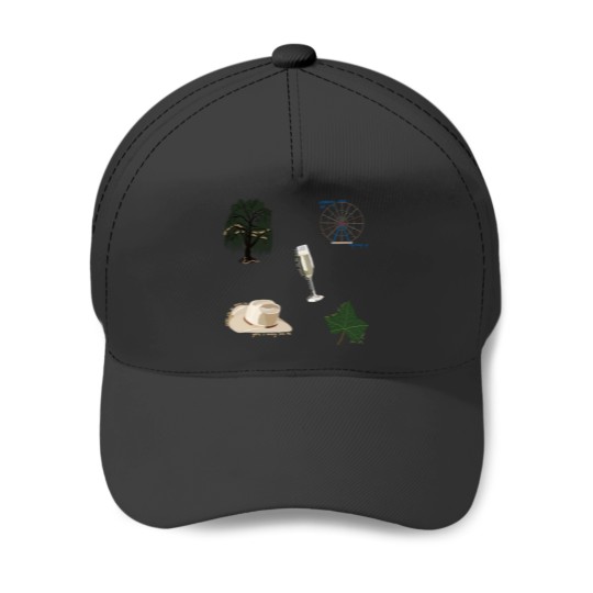 Discover evermore with lyrics Baseball Caps