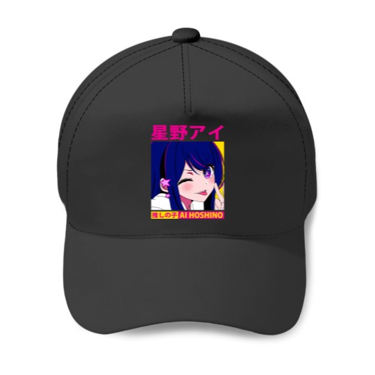 Discover Ai Hoshino Oshi Wink Active Baseball Caps