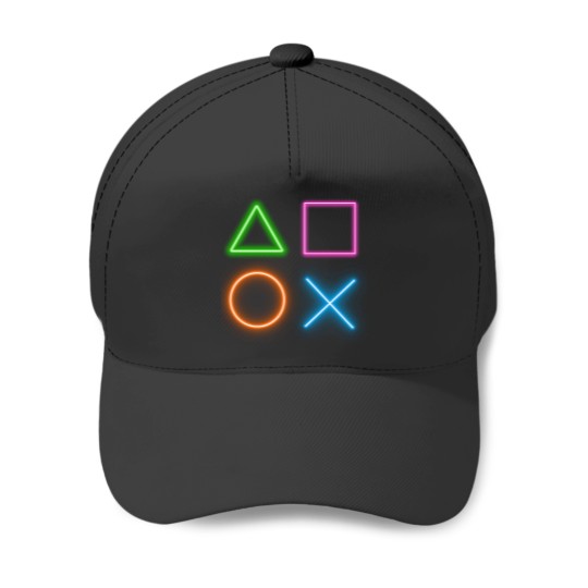 Discover Neon led light PS4 Joystick Baseball Caps