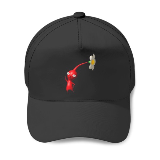 Discover red pikmin Essential Baseball Caps