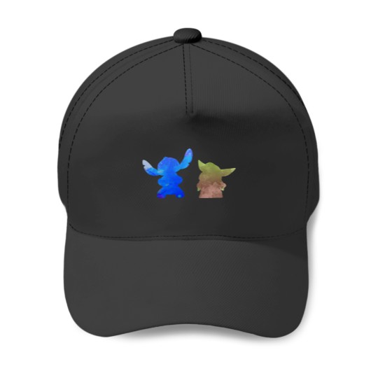 Discover Alien and Baby Inspired Silhouette Baseball Caps