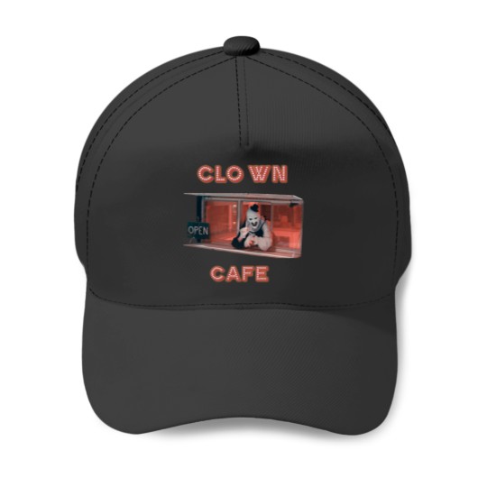 Discover Terrifier Clown Cafe Essential Baseball Caps