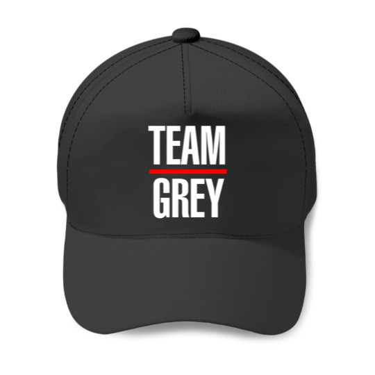 Discover Team Grey Baseball Caps