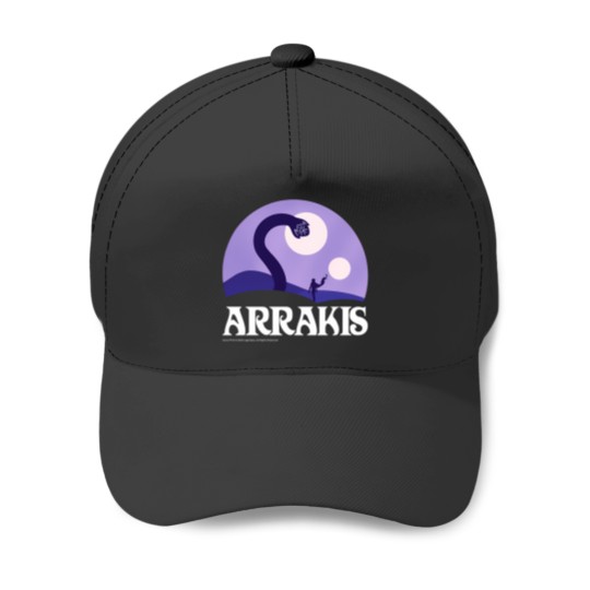 Discover Fear Is The Mind Killer Purple Arrakis Baseball Caps