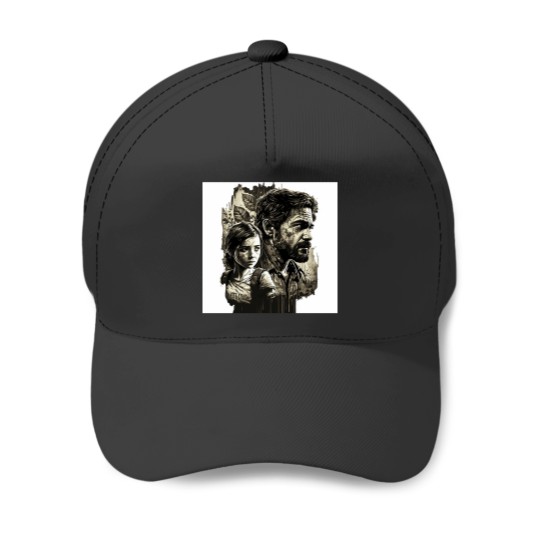 Discover Joel and Ellie Last of Us Baseball Caps