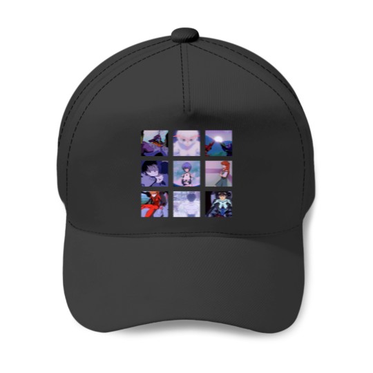 Discover NEON GENESISss Evangelion vaporwave aesthetic Baseball Caps