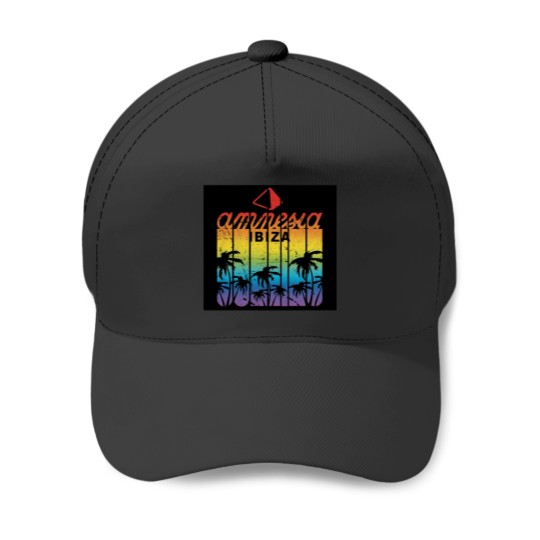 Discover Amnesia IBIZA Club MODEL Vintagess palm trees Legend Club by La French Touch Baseball Caps