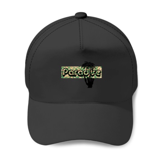 Discover Paradise Baseball Caps