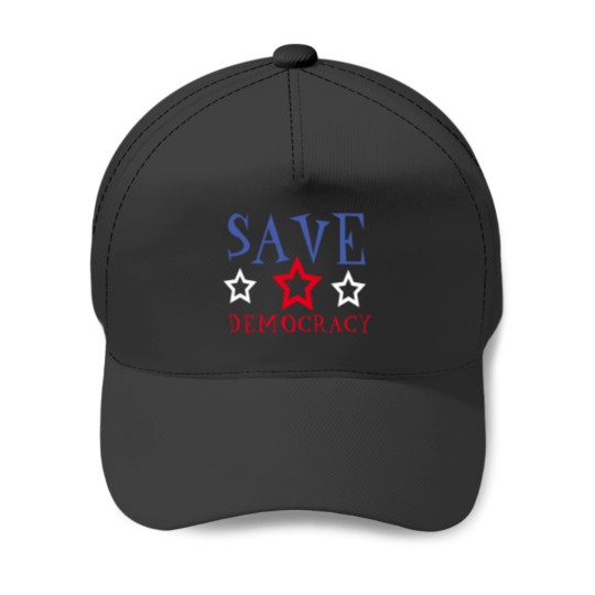 Discover Save our democracysave democracy Premium Baseball Caps