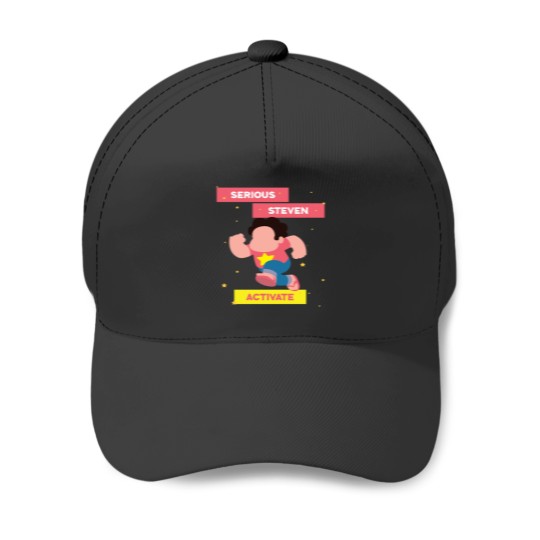 Discover Serious Steven Baseball Caps