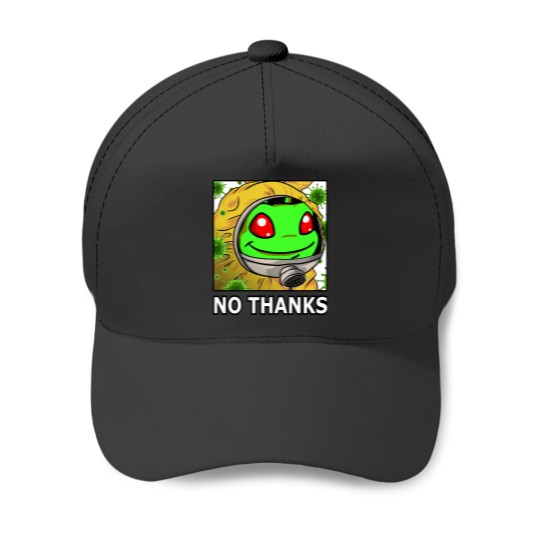 Discover No Thanks Virus Virtual Pet Active Baseball Caps