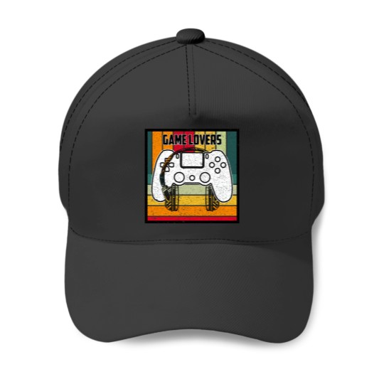 Discover game lovers joystick headset Baseball Caps