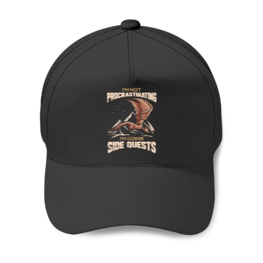 Discover IM Not Procrastinating IM Doing Side Quests Mmorpg Baseball Caps