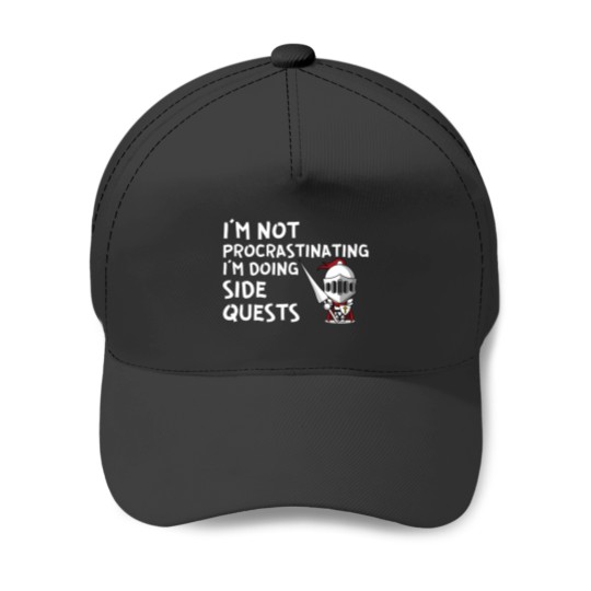 Discover Im Not Procrastinating Im Doing Side Quests 3 Baseball Caps