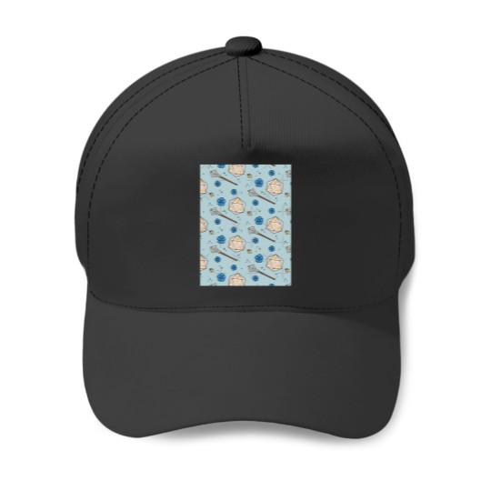 Discover Pike Trickfoot d20 Dice Pattern Graphic Baseball Caps