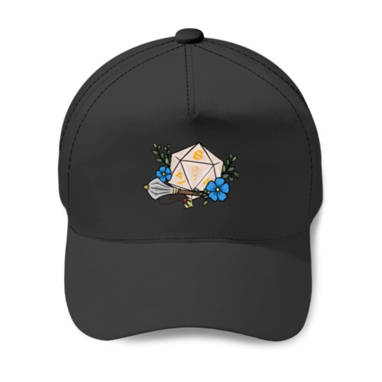Discover Pike Trickfoot d20 Dice  Pike Trickfoot d20 Dice Baseball Caps