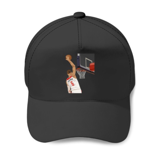 Discover Kristaps Porzingis Slam Dunks Baseball Caps