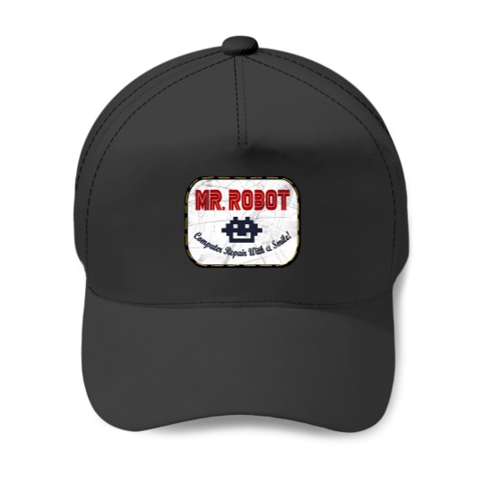 Discover Mr Robot   Computer Repair With A Smile 2 Baseball Caps