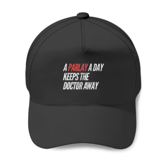 Discover A Parlay A Day Funny Gambling Sports Betting Baseball Caps