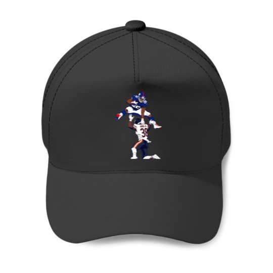 Discover Saquon Hurdle Baseball Caps