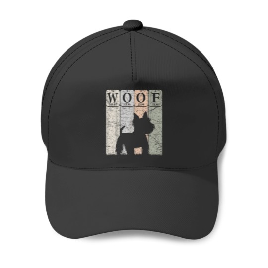 Discover West Highland White Terrier Periodic Table Eleme Baseball Caps