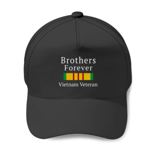 Discover Vietnam Veteran Brothers Forever with Vietnam Service Medal Active Baseball Caps