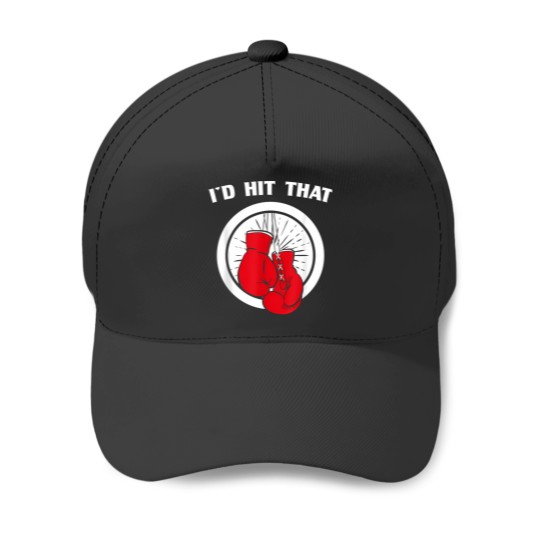 Discover ID Hit That Boxer Boxing 1 Baseball Caps