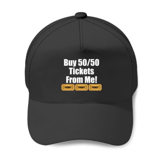 Discover Buy 50 50 Raffle Tickets Fair Baseball Caps
