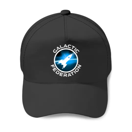 Discover Galactic Federation Logo Baseball Caps