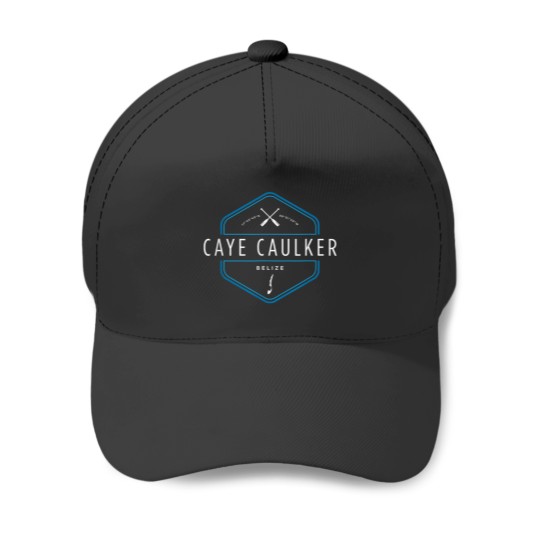 Discover Caye Caulker Belize Beach Graphic Baseball Caps