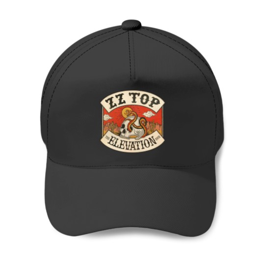 Discover ZZ TOP THE ELEVATION TOUR 2025 Baseball Caps