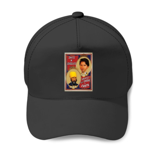 Discover Trudeau And Singh Circus   Political 1 Baseball Caps