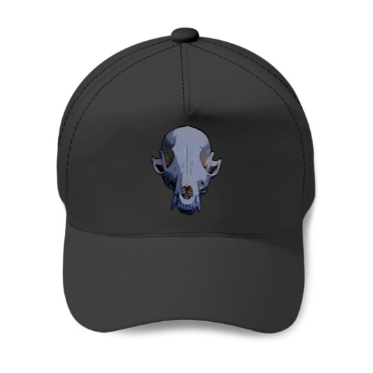 Discover Basic Fox Skull Graphic Little Shop of Oddities Baseball Caps