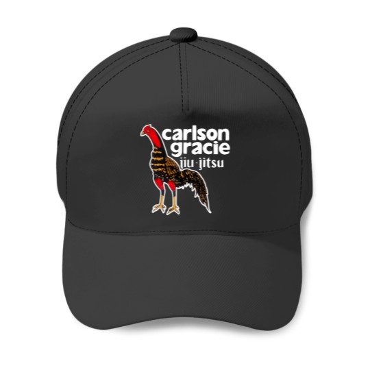 Discover Carlson Gracie Team Logo Rooster Essential T Shirt 1 Baseball Caps
