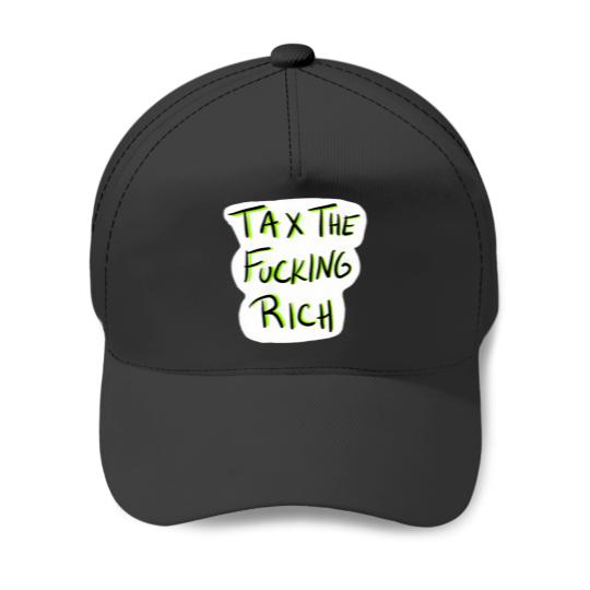 Discover Tax The Rich 1286 Baseball Caps