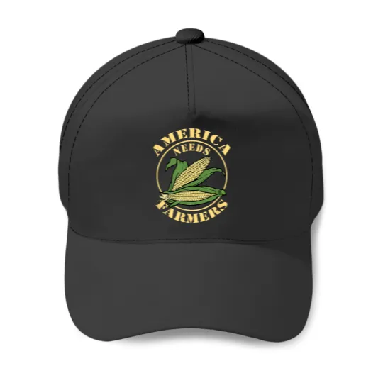 Discover America Needs Farmers Farm Life Corn TShirt Baseball Caps