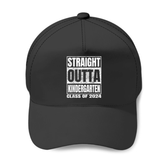 Discover Straight Outta Kindergarten Class Of 2024 Gradua Baseball Caps