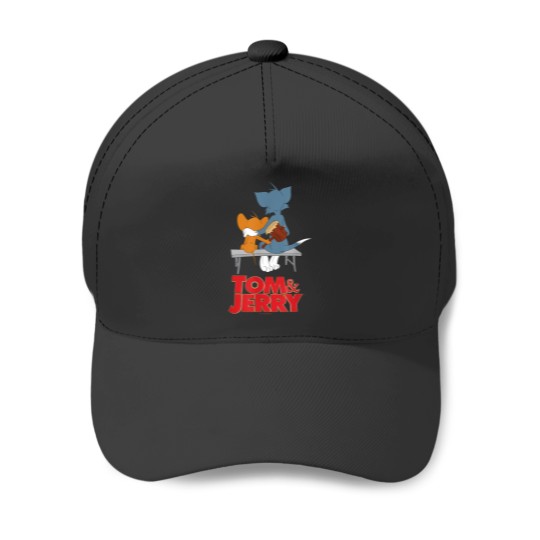 Discover Tom Jerry Movie Park bench Baseball Caps