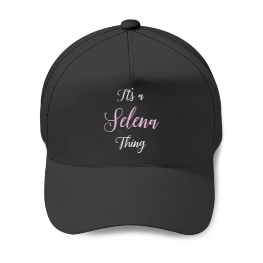 Discover Selena Name Personalized Women Cute Pink Girl Cu Baseball Caps
