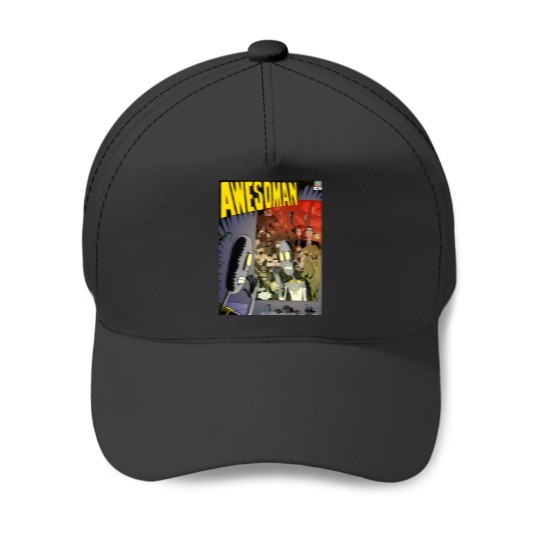 Discover Awesoman 2 Cover Active T-Shirt Baseball Caps