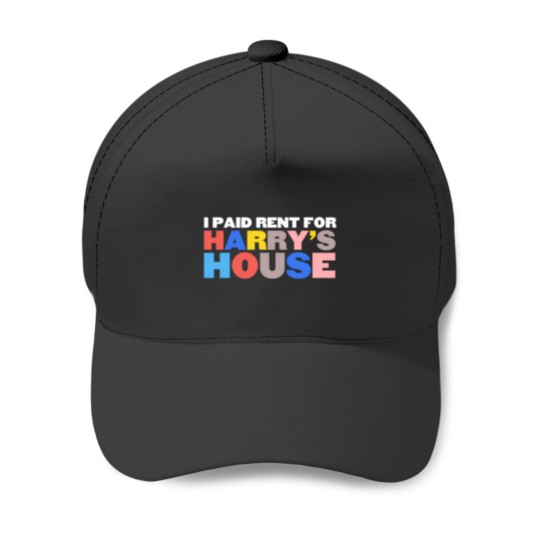 Discover I Paid Rent For HarryS House White Baseball Caps