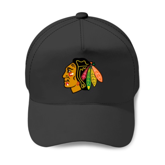 Discover Blackhawks Logo Baseball Caps
