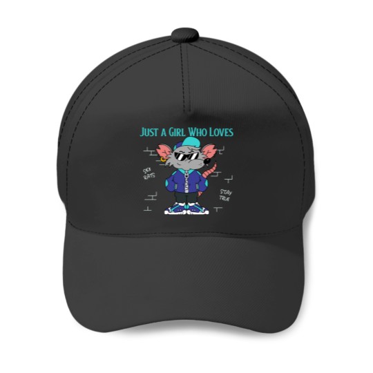 Discover Just a Girl Who Loves Rats (7) Baseball Caps
